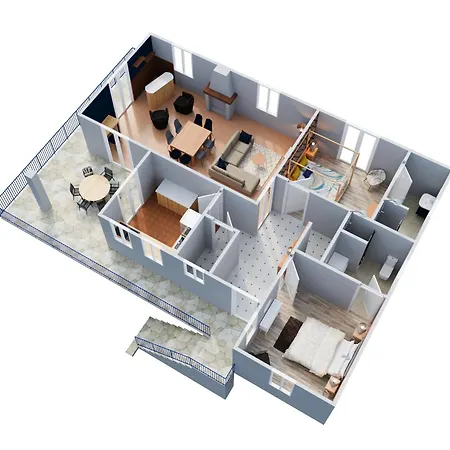 Vakantiehuis Dolce - 400m - Flipper &arcade - Garage Ve - Terrasse